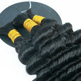 Deep Wave Bulk Hair Extensions for Braiding