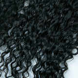 Crochet Boho Box Braids with Human Hair Curls 24 Inch