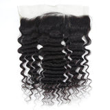 Brazilian Hair Bundles (3pcs) + Lace Frontal (1pc) Deep Wave