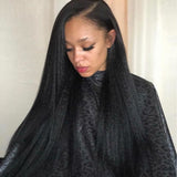 13X6  Lace Front Wig Kinky Straight