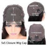 5x5 HD Swiss Lace Closure Wig Kinky Straight