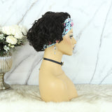 SALE: Lazy Girl Headband Wig Brazilian Hair Pixie Cut Wave