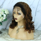 Ombre Brown Color Wig 13x6 Lace Front Wig Body Wave