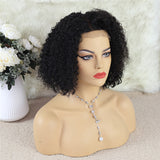 4x4 Silk Base Closure Wig BOB Jerry Curly