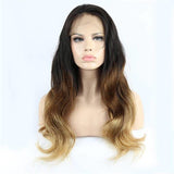 Ombre Color #1B/4/27 Color Lace Front Wig Body Wave