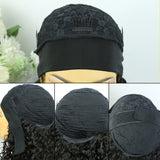 Lazy Girl Headband Wig Brazilian Hair Deep Curly