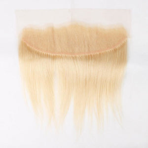 13x4 Lace Frontal Blonde color #613  Straight