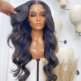 5x5 HD Swiss Lace Closure Wig Big Body Wave