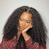 5x5 HD Swiss Lace Closure Wig Kinky Curly