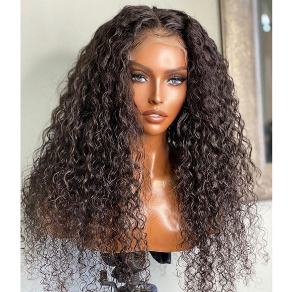 5x5 HD Swiss Lace Closure Wig Deep Wave