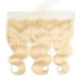 13x4 Lace Frontal Blonde color #613  Body Wave