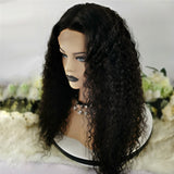 4x4 Silk Base Lace Closure Wig Water Wave