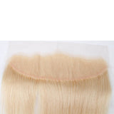 13x4 Lace Frontal Blonde color #613  Straight