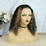 13x6 Transparent Lace Front Wig Highlight Loose Wave