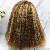 Clearance 13x6 Lace Front Wigs Highlights Blonde Curly