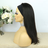 Lazy Girl Headband Wig Brazilian Hair Kinky Straight