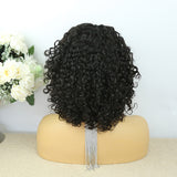 Lazy Girl Headband Wig Brazilian Hair Deep Curly