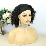 Lazy Girl Headband Wig Brazilian Hair Deep Curly