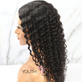 5x5 HD Swiss Lace Closure Wig Loose Deep Wave