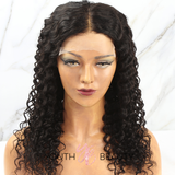 5x5 HD Swiss Lace Closure Wig Loose Deep Wave