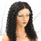 5x5 HD Swiss Lace Closure Wig Loose Deep Wave