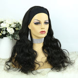 Lazy Girl Headband Wig Brazilian Hair Body Wave