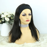 Lazy Girl Headband Wig Brazilian Hair Silky Straight