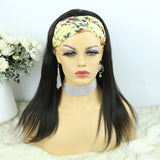 Lazy Girl Headband Wig Brazilian Hair Silky Straight