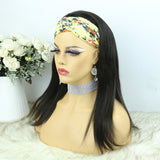 Lazy Girl Headband Wig Brazilian Hair Silky Straight