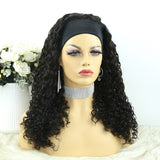 Lazy Girl Headband Wig Brazilian Hair Water Wave