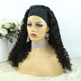 Lazy Girl Headband Wig Brazilian Hair Water Wave