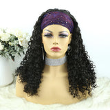 Lazy Girl Headband Wig Brazilian Hair Water Wave