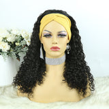 Lazy Girl Headband Wig Brazilian Hair Water Wave