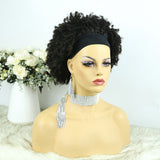 Lazy Girl Headband Wig Brazilian Hair Afro Kinky Curly