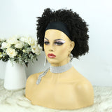 Lazy Girl Headband Wig Brazilian Hair Afro Kinky Curly