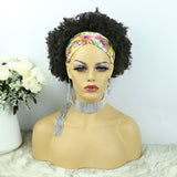 Lazy Girl Headband Wig Brazilian Hair Afro Kinky Curly