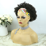 Lazy Girl Headband Wig Brazilian Hair Afro Kinky Curly