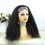 Lazy Girl Headband Wig Brazilian Hair Kinky Straight