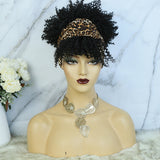 Lazy Girl Headband Wig Brazilian Hair Pineapple Afro