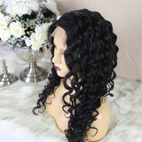 4x4 Silk Base Closure Wig Natural Wave