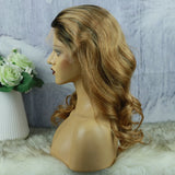 Ombre T1B/27 Color Wig 13x6 Lace Front Wig Wave