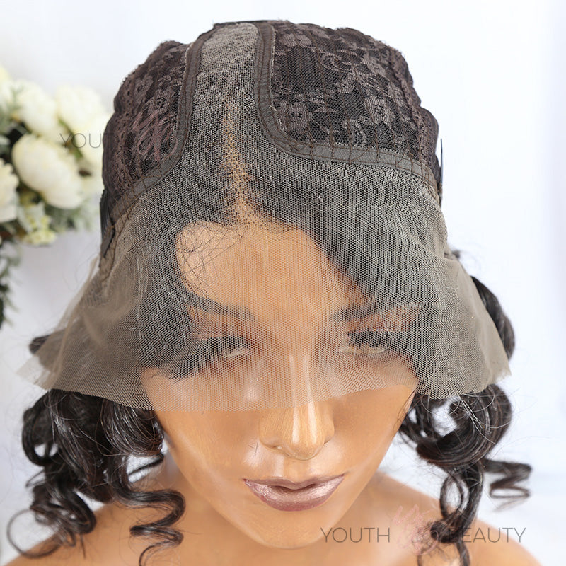 U-part Wig Cap – Left Side Partings – Handmade Wigs