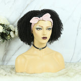 Lazy Girl Headband Wig Brazilian Hair Bob Afro Kinky Curly Y2