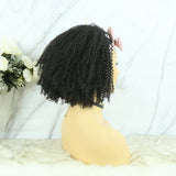Lazy Girl Headband Wig Brazilian Hair Bob Afro Kinky Curly Y2
