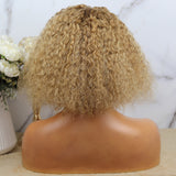 13x4 Lace Front Wigs #27 Color Deep Curly