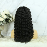 4x4 Lace Closure Wig With Bangs Loose Wave