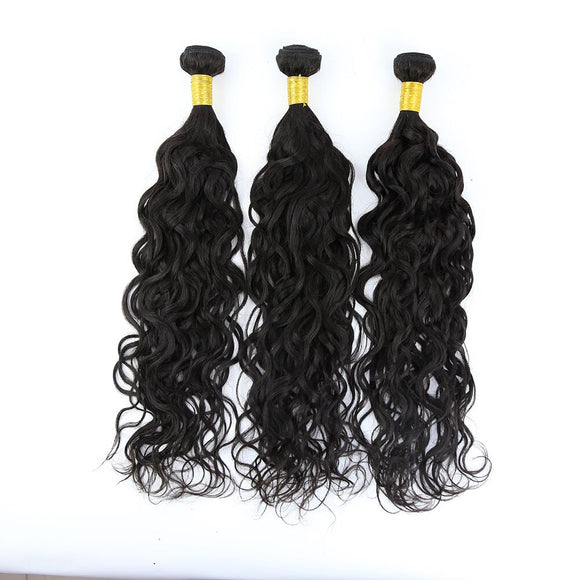 3 Bundle Natural Wave Brazilian Human Hair