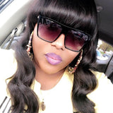 TsMadisonHinton 360 Lace Front Wig Straight with Bang