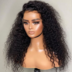 13x6 Transparent Lace Front Wig Deep Wave