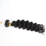 Micro Loop Human Hair Extension Deep Wave